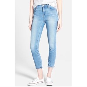 Madewell High Riser Crop Skinny Jeans